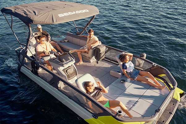 2024 Sea-Doo Pontoon Boat Models for Fun & Sport