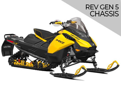 leftover new Ski-Doo MXZ Adrenaline Rotax 600R E-TEC 129 RipSaw 1.25 Black for sale in Cedarburg, Madison, Waukesha, Sheboygan, WI