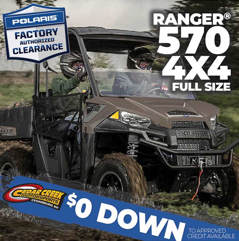 2021 POLARIS® RANGER 570 4x4