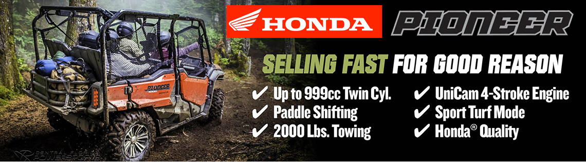 #1 Honda® 4x4, Pioneer, Talon Dealer in Wisconsin