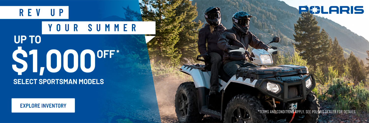 Polaris Promotions Rebates Coupons Cedar Creek Motorsports near